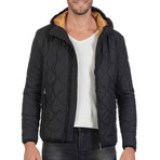 Way Quilted Jacket // Black (M)