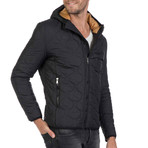 Way Quilted Jacket // Black (M)