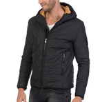 Way Quilted Jacket // Black (M)