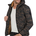 Way Quilted Jacket // Camouflage (M)