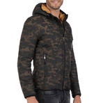 Way Quilted Jacket // Camouflage (L)