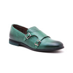 Double Strap Loafer // Pine Green (Euro: 41)