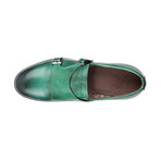 Double Strap Loafer // Pine Green (Euro: 42)