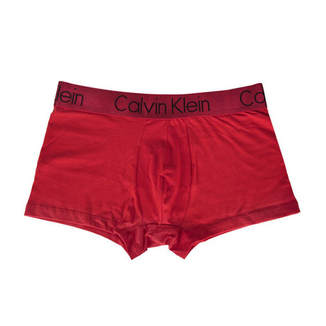 Monochrome Logo Trunk // Red // 3-Pack (S)