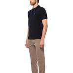 Short Sleeve Polo Shirt // Night Blue (XL)