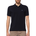 Short Sleeve Polo Shirt // Night Blue (XL)