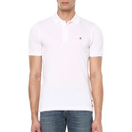 Short Sleeve Polo Shirt // White (L)