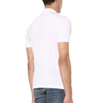 Short Sleeve Polo Shirt // White (2XL)