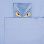 Monster Pocket Shirt // Blue (L)
