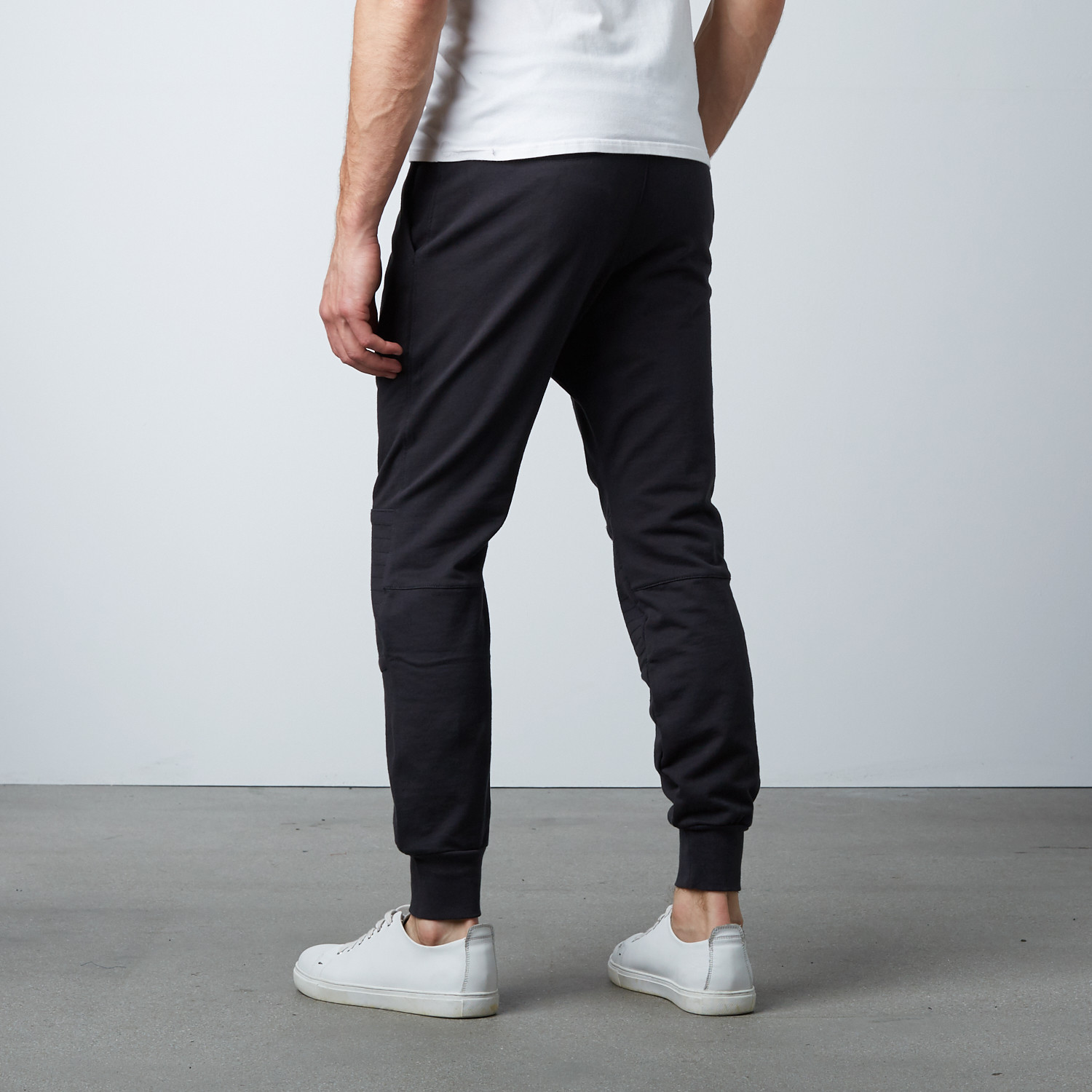 Moto Stitch Jogger // Charcoal (S) - Sweat Tailor - Touch of Modern