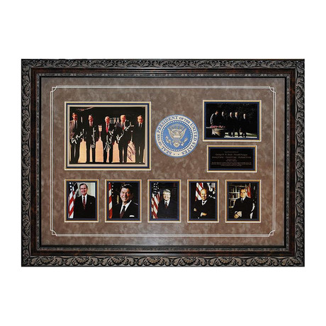 Signed Collage // US Presidents
