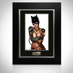 Signed Comic Art // Catwoman // Custom Frame