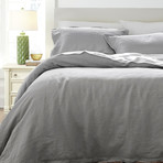 Duvet Cover Set // Stone Grey (Queen / Full)