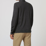 Long-Sleeve Polo // Dark Gray (M)