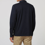 Long-Sleeve Polo // Navy (2XL)