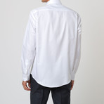 Solid Button Up Shirt // White (43)