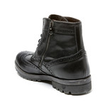 Wing-Tip Derby Boot // Black (Euro: 42)