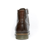 Wing-Tip Derby Boot // Dark Brown (Euro: 43)