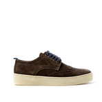 Wing-Tip Sneaker // Dark Brown (Euro: 41)