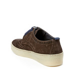 Wing-Tip Sneaker // Dark Brown (Euro: 41)