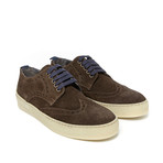 Wing-Tip Sneaker // Dark Brown (Euro: 41)