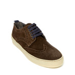 Wing-Tip Sneaker // Dark Brown (Euro: 41)