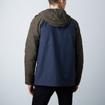 Gratsky Jacket // Navy + Khaki (XS)