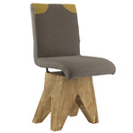Stool + Backrest // Plaited Upholstery