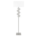 Crystal Two-Tone Paved // Floor Lamp