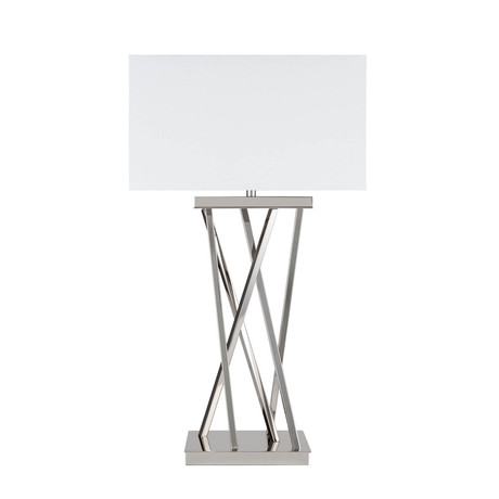 Straight Chrome // Table Lamp