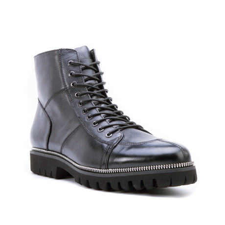 Capri Lug Boot // Black (US: 11)