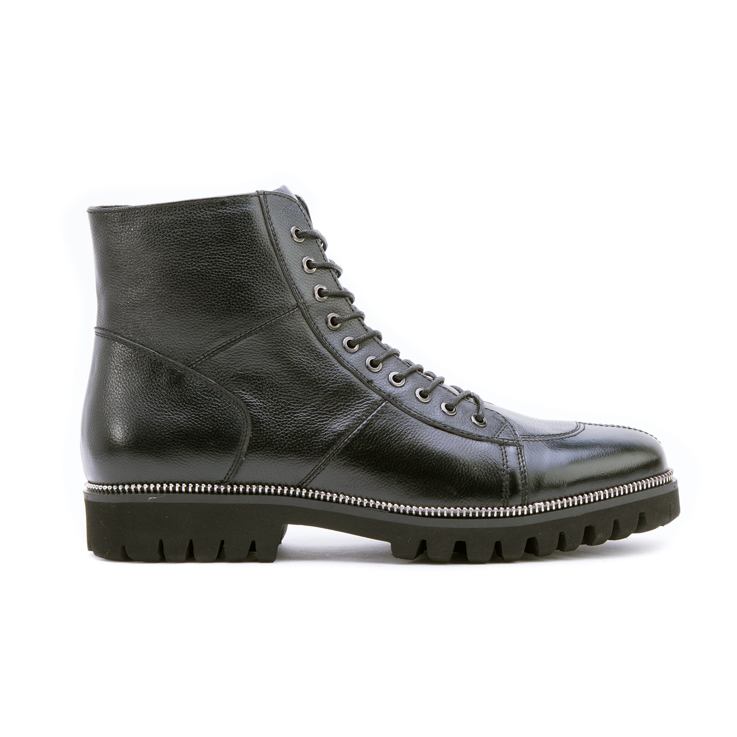 Capri Lug Boot // Black (US: 11) - Prodigy Brands - Touch of Modern