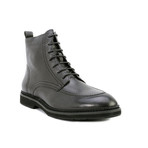 Gaddi Apron-Toe Boot // Black (US: 10.5)