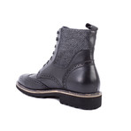 Farber Wing-Tip Lace Boot // Black (US: 9)