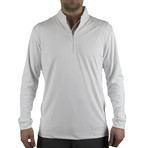 Blair Quarter Zip Pullover // White (XL)