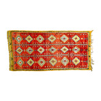 Handmade Moroccan Rug // Abstract Squares
