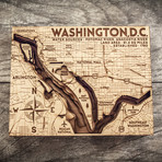 Washington D.C. (7"W x 11"H x 1.5"D)