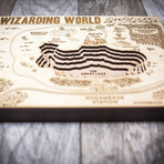 Harry Potter World (7"W x 10"H x 1.5"D)