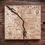 Portland (8"W x 9"H x 1.5"D)