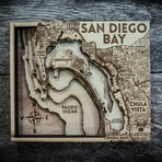 San Diego (8"W x 10"H x 1.5"D)