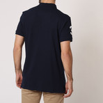 Polo Club Shirt // Navy + White (3XL)