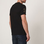 Polo Club V-Neck T-Shirt // Black (S)