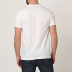 Polo Club V-Neck T-Shirt // White (S)