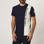 Graphic Crew T-Shirt // Navy (XL)