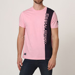 Graphic Crew T-Shirt // Pink (L)