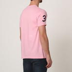 Graphic Crew T-Shirt // Pink (L)