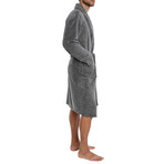 Weekender Plush Robe // Grey (S)