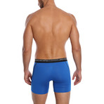 Sportsman Boxer Brief // Black + Blue + Grey // 3 Pack (XL)