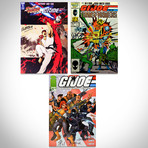 Signed Comics // GI JOE, Street Fighter & Transformers // Set of 3