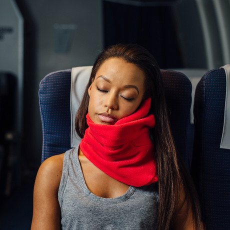 Travel Pillow // Red